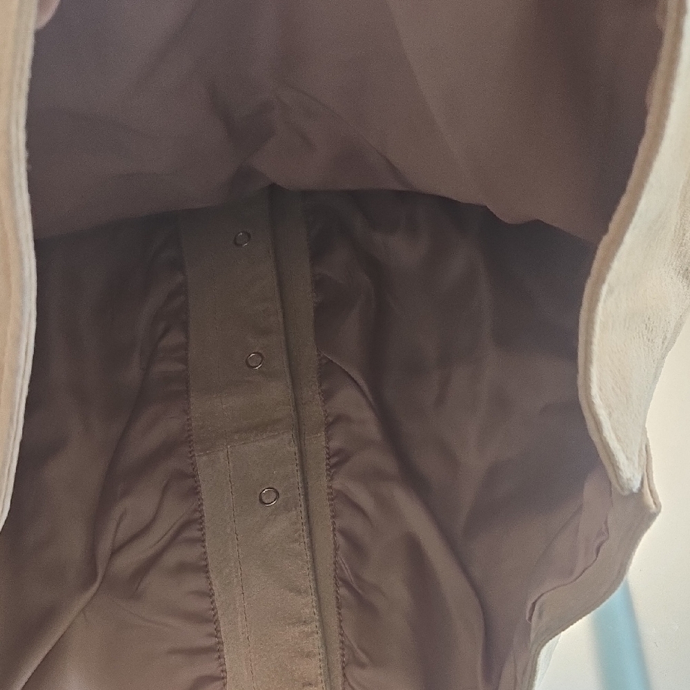 Ruff Hewn Women's Beige Utility Jacket - Picture 15 of 15
